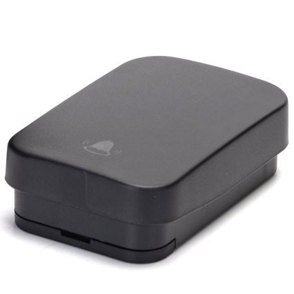 Aigostar - Utično bežično zvono 1Z 230V IPX4 crno