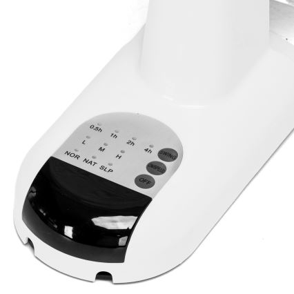 Aigostar -  Zidni ventilator 45W/230V bela + Daljinski upravljač