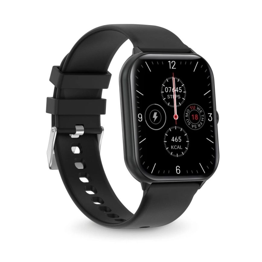 Aligator AW10BK - Pametni sat Watch GO, kapacitet baterije 220 mAh, IP67, crna