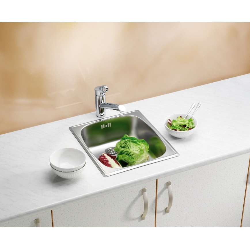 ALVEUS 1082195 - Kuhinjska sudopera BASIC 44x38 cm nerđajući čelik