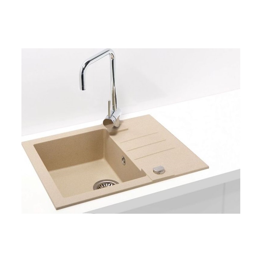 ALVEUS 1090950 - Kuhinjska sudopera ROCK 59,5x47,5 cm bež