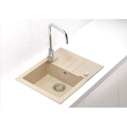 ALVEUS 1090950 - Kuhinjska sudopera ROCK 59,5x47,5 cm bež
