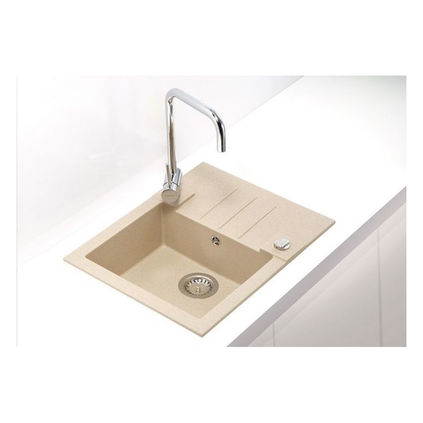 ALVEUS 1090950 - Kuhinjska sudopera ROCK 59,5x47,5 cm bež