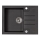 ALVEUS 1090951 - Kuhinjska sudopera ROCK 59,5x47,5 cm crno