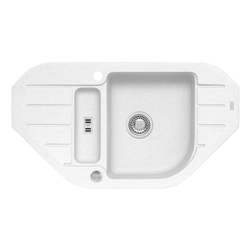 ALVEUS 1100889 - Kuhinjska sudopera NIAGARA 90x50 cm bela