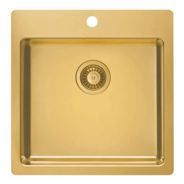 ALVEUS 1107052 - Kuhinjski sudoper PURE 52,5 x 51,5 cm monarch bronz