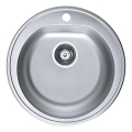 ALVEUS 1116756 - Kuhinjski sudoper FORM prečnika 51 cm, matirani inox/saten, dubina 18,5 cm