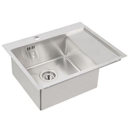 ALVEUS 1124383 - Kuhinjska sudopera QUARTO 61,5x48 cm nerđajući čelik