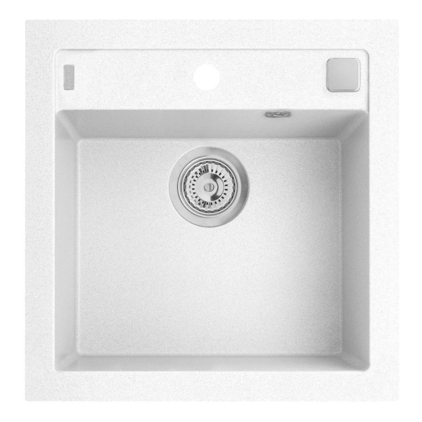 ALVEUS 1128395 - Kuhinjska sudopera FORMIC 52x51 cm bela