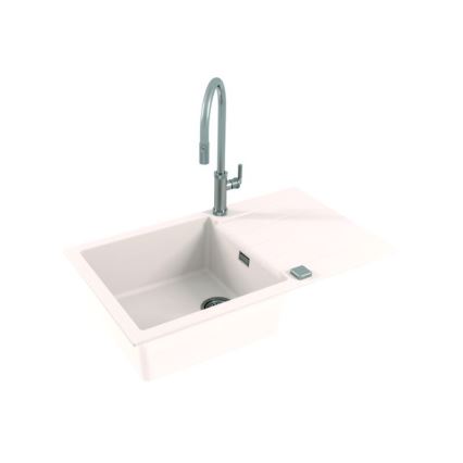 ALVEUS 1132027 - Kuhinjska sudopera CADIT 86x50 cm bela