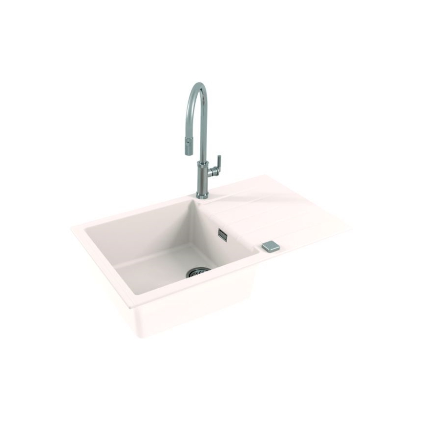 ALVEUS 1132027 - Kuhinjska sudopera CADIT 86x50 cm bela