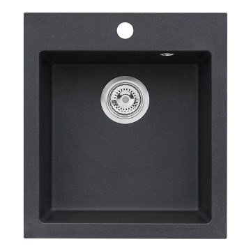 ALVEUS 1133432 - Kuhinjski sudoper CORTINA 50x45 cm granit/crna