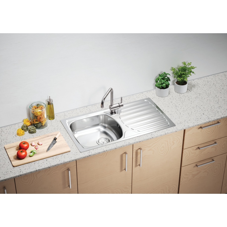 ALVEUS 1136539 - Kuhinjska sudopera BASIC 78x43,5 cm nerđajući čelik