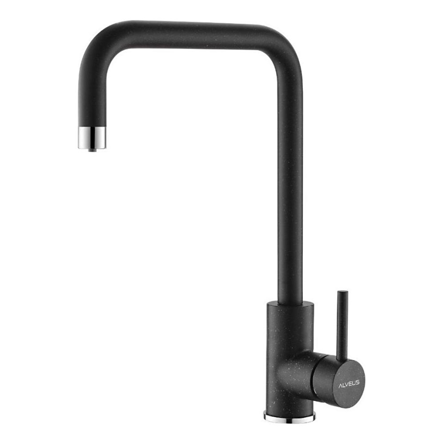 ALVEUS 1139812 - Slavina za sudoperu DUAL 37 cm crno