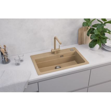 ALVEUS 1140445 - Kuhinjska sudopera ATROX 79x50 cm bež