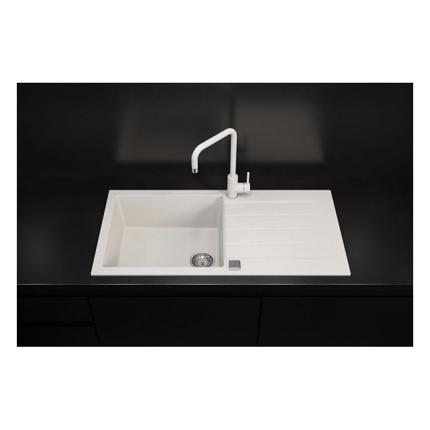 ALVEUS 1140594 - Kuhinjska sudopera CADIT 100x50 cm bela