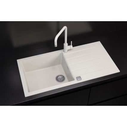 ALVEUS 1140594 - Kuhinjska sudopera CADIT 100x50 cm bela