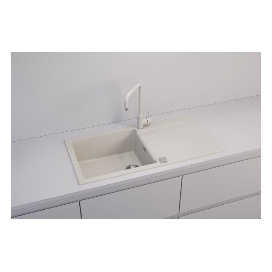 ALVEUS 1140594 - Kuhinjska sudopera CADIT 100x50 cm bela