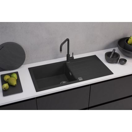 ALVEUS 1140598 - Kuhinjska sudopera CADIT 100x50 cm crno