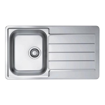 ALVEUS 1144640 - Kuhinjski sudoper LINE 86x50 cm matni čelik/satin, bez ekscentra