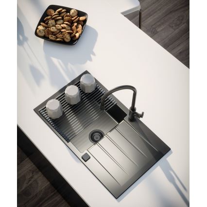 ALVEUS 1148159 - Kuhinjska sudopera CADIT 79x50 cm crno
