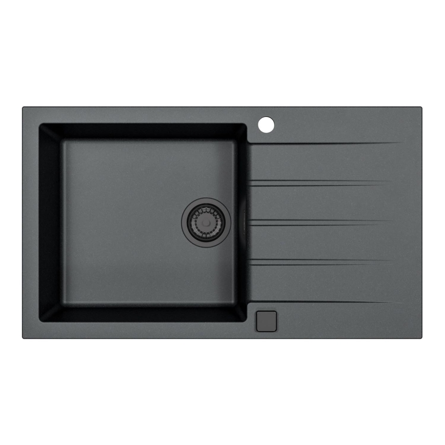 ALVEUS 1148160 - Kuhinjska sudopera CADIT 86x50 cm crno