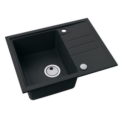 ALVEUS 1149080 - Kuhinjska sudopera INTERMEZZO 62x48 cm matirana crno