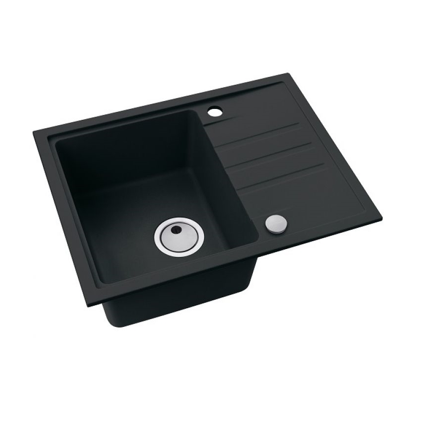 ALVEUS 1149080 - Kuhinjska sudopera INTERMEZZO 62x48 cm matirana crno