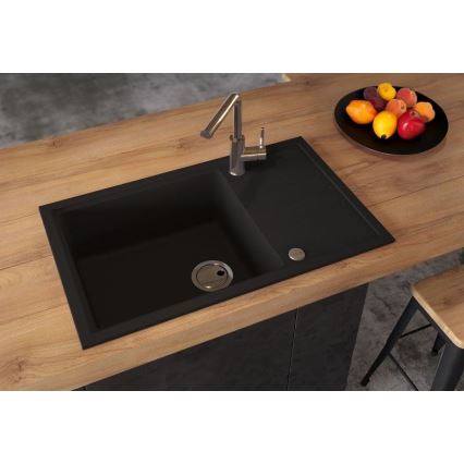 ALVEUS 1149117 - Kuhinjska sudopera INTERMEZZO 78x48 cm matirana crno