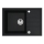 ALVEUS 1149126 - Kuhinjska sudopera INTERMEZZO 68x48 cm matirana crno