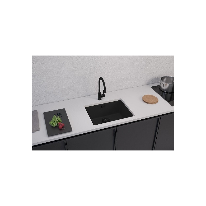 ALVEUS 1150057 - Kuhinjska sudopera OMNI 55x45 cm matirana crno