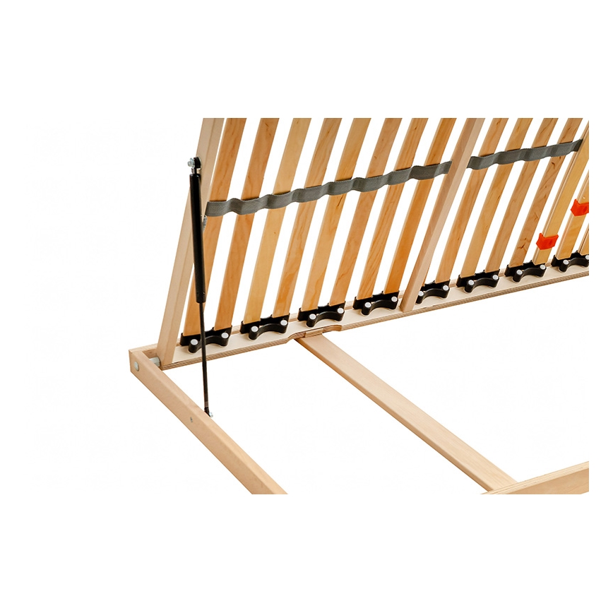 Ambiamo - Fleksibilan lamelni rošt sa bočnim podizanjem pomoću plinskih amortizera ODENSE 90x200 cm levi