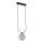 Amplex - Luster na sajli 1xE14/15W/230V crno