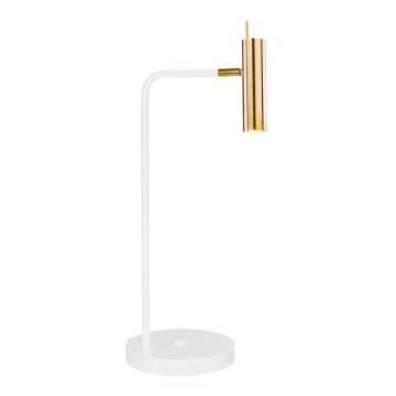 Amplex - Stona lampa 1xGU10/15W/230V bela