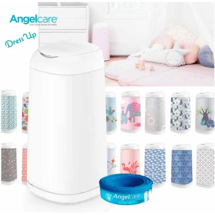 Angelcare - Koš za pelene DRESS UP + 1x kaseta