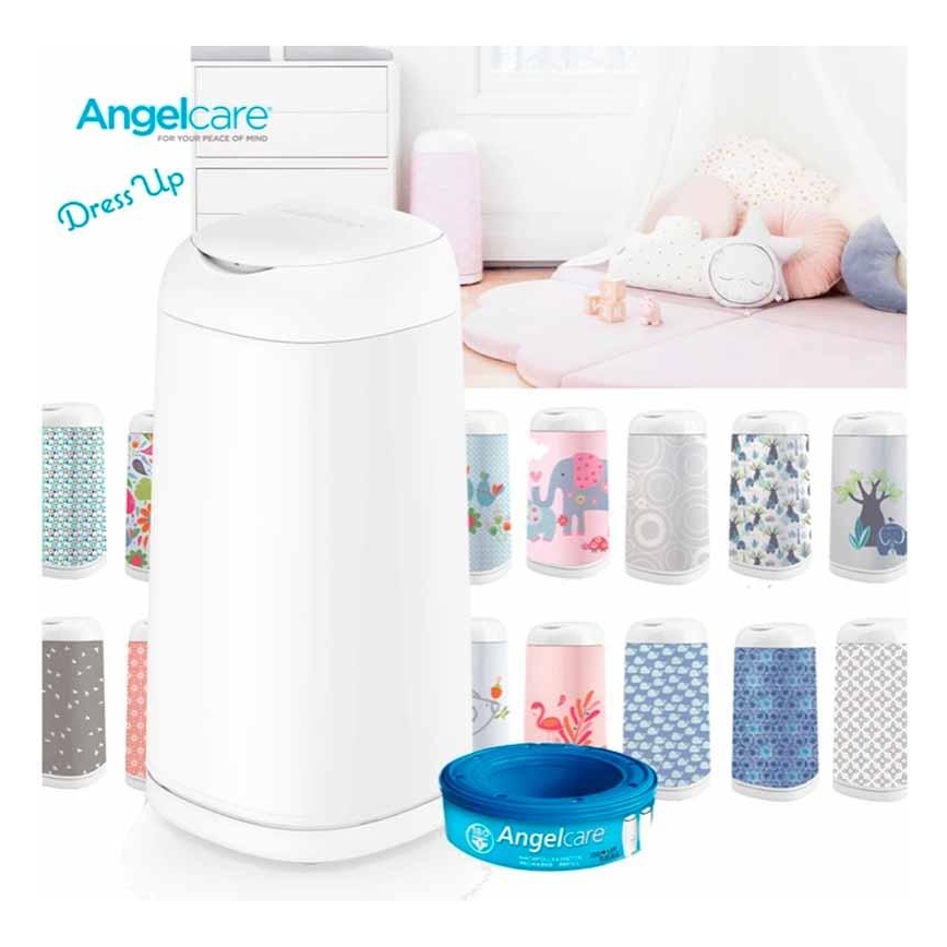 Angelcare - Koš za pelene DRESS UP + 1x kaseta