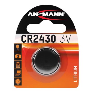 Ansmann 04676 - CR 2430 - Litijumska dugmeasta baterija 3V