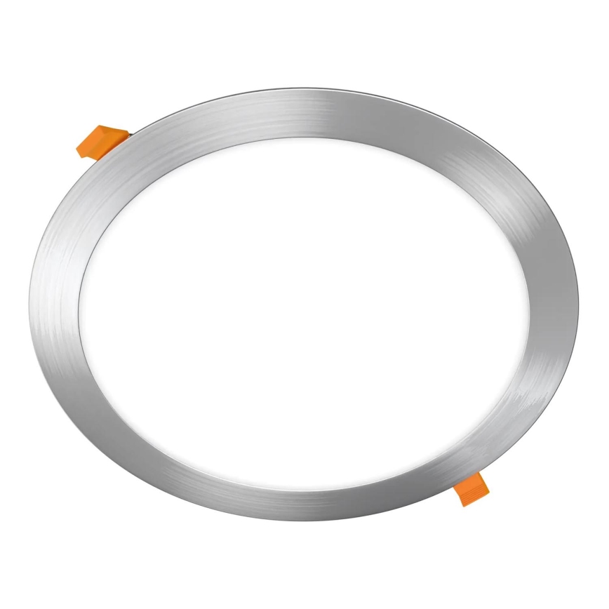 APLED - LED kupatilsko ugradno stropno svetlo RONDO LED/24W/230V IP40 Ø 30 cm mat hrom