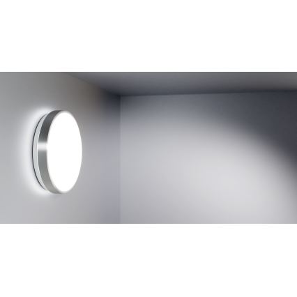 APLED - LED Plafonjera sa senzorom LENS PP TRICOLOR LED/18W/230V IP44 2700 - 6500K 1210lm