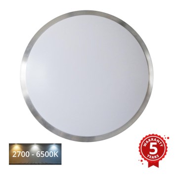 APLED - LED Plafonjera sa senzorom LENS PP TRICOLOR LED/18W/230V IP44 2700 - 6500K 1210lm