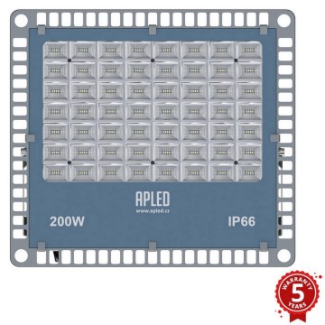 APLED - LED Spoljašnji reflektor PRO LED/200W/230V IP66 20000lm 6000K