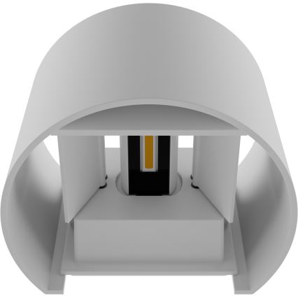 APLED - LED Spoljna zidna lampa OVAL 2xLED/3W/230V IP65