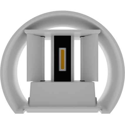 APLED - LED Spoljna zidna lampa OVAL 2xLED/3W/230V IP65