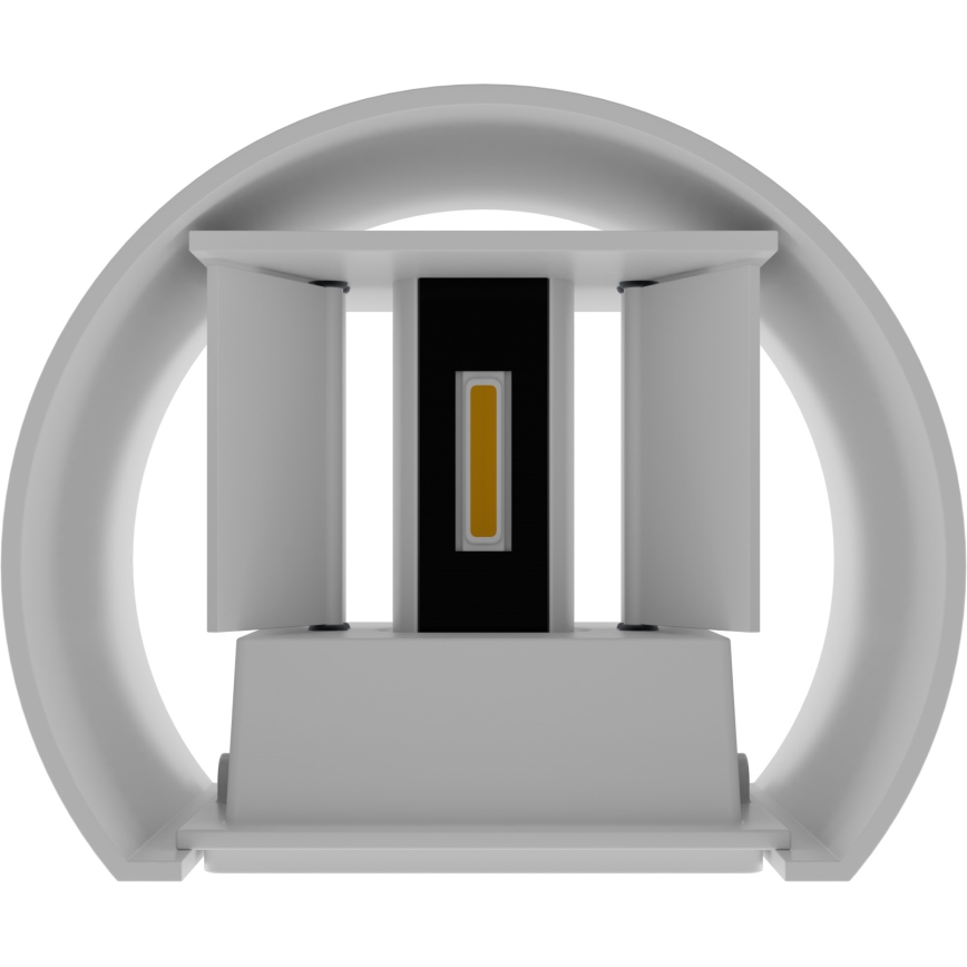 APLED - LED Spoljna zidna lampa OVAL 2xLED/3W/230V IP65