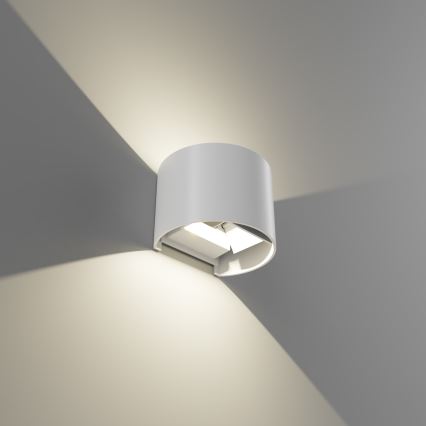APLED - LED Spoljna zidna lampa OVAL 2xLED/3W/230V IP65