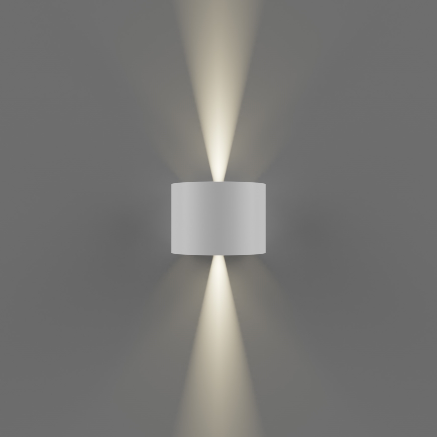 APLED - LED Spoljna zidna lampa OVAL 2xLED/3W/230V IP65