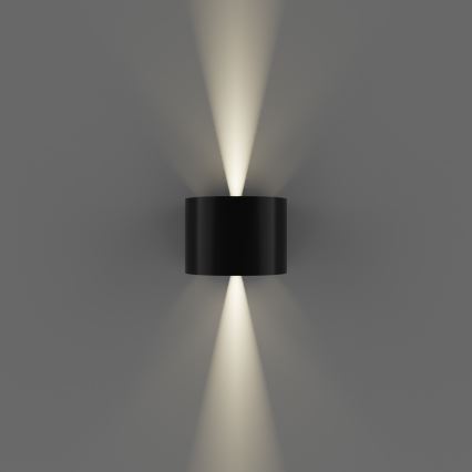 APLED - LED Spoljna zidna lampa OVAL 2xLED/3W/230V IP65