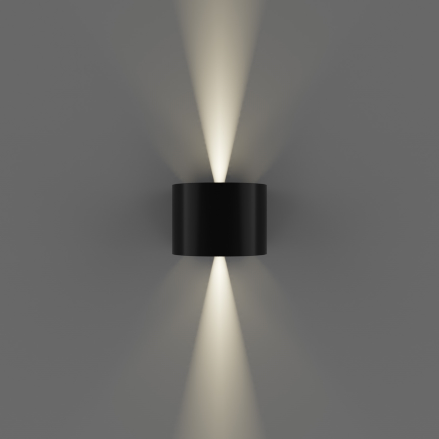 APLED - LED Spoljna zidna lampa OVAL 2xLED/3W/230V IP65