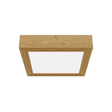 APLED - LED Stropna svjetiljka QUADRA LED/24W/230V hrast