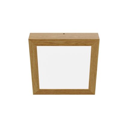 APLED - LED Stropna svjetiljka QUADRA LED/24W/230V hrast